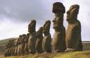 Estatuas en la Isla de Pascua